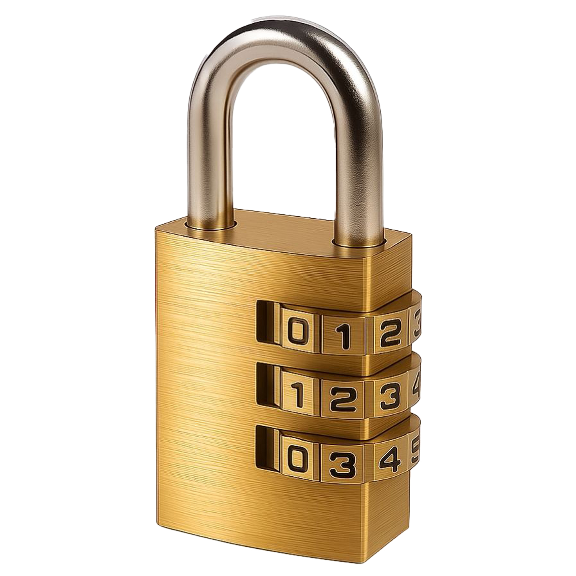 Lucchetto con combinazione - 21 mm - Metalplus