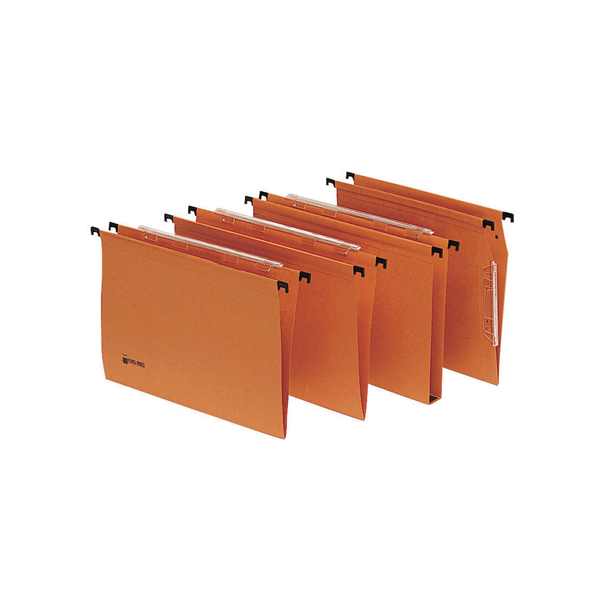 Cartella sospesa Signaletic - cassetto - interasse 33 cm - fondo U 30 mm - 33x25 cm - arancione - Rexel