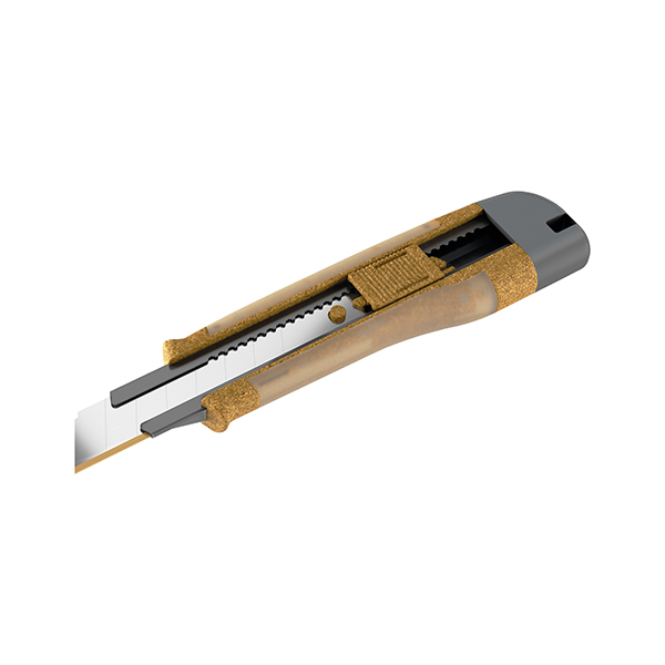 Cutter multiuso - ecologico - lama a spezzare 18mm - Uttil