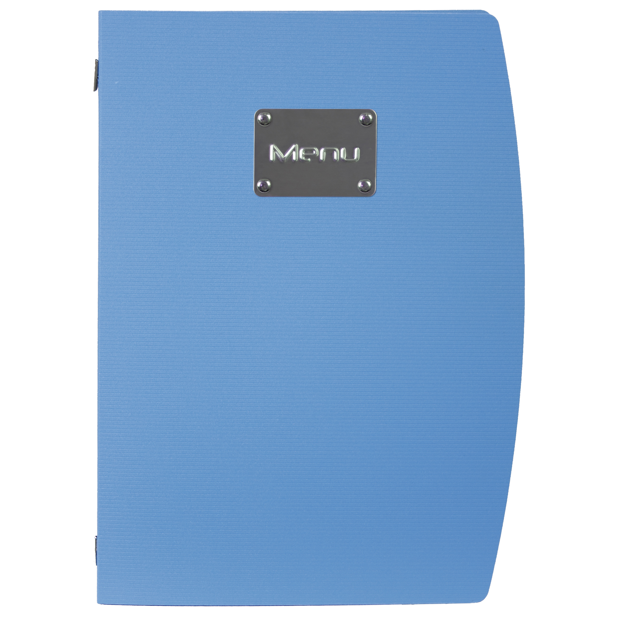 Portamenù Rio - 1 inserto doppio incluso - A4 - 24 x 34 cm - blu - Securit