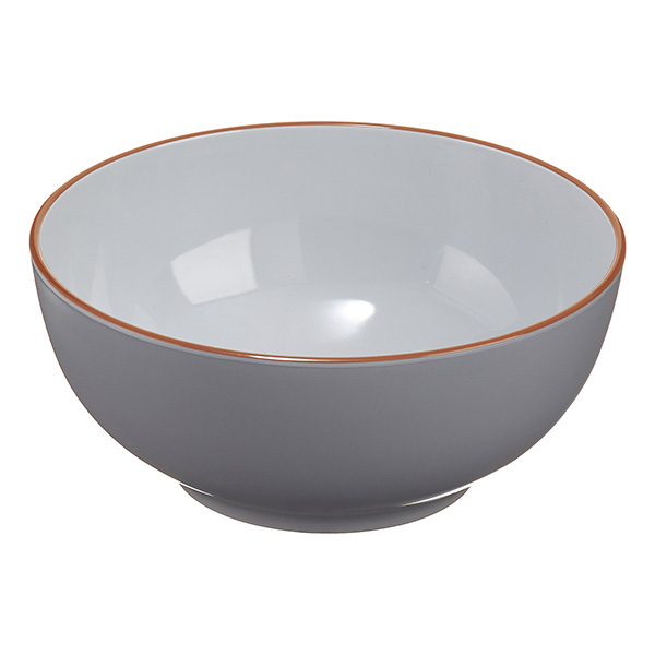 Ciotola - rPET - grigio - Ø19 x 8,4cm - Leone