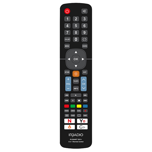 Telecomando universale 5 in 1 Superior - Irradio