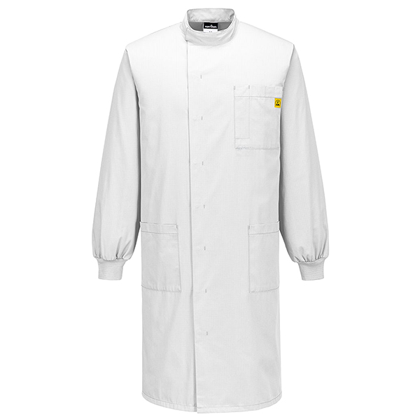 Camice da laboratorio Howie - antistatico - taglia XL - bianco - Portwest