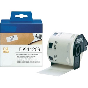 Nastro Compatibile Brother 11209 Bianco