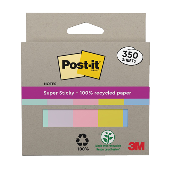 Segnapagina Post-it Index Mini - 683-5PASTEL0 -  11,9 x 43,2 mm - 5 colori pastello - Post-it - conf. 100 pezzi