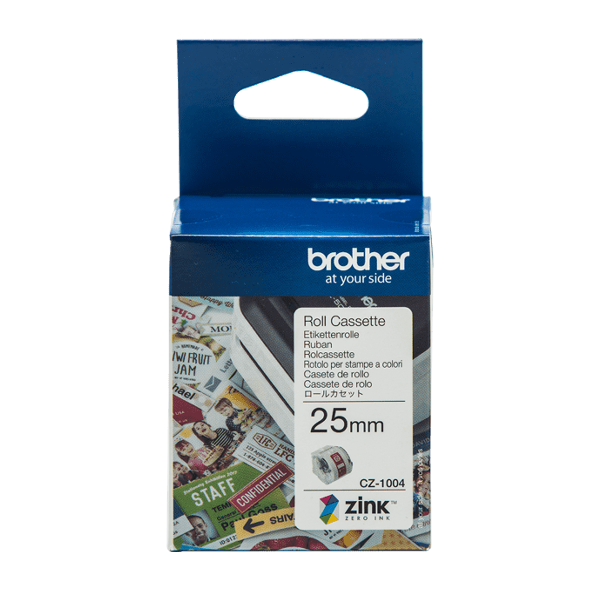 Brother - Nastro a lunghezza continua - CZ-1004 - 25 mm x 5 mt