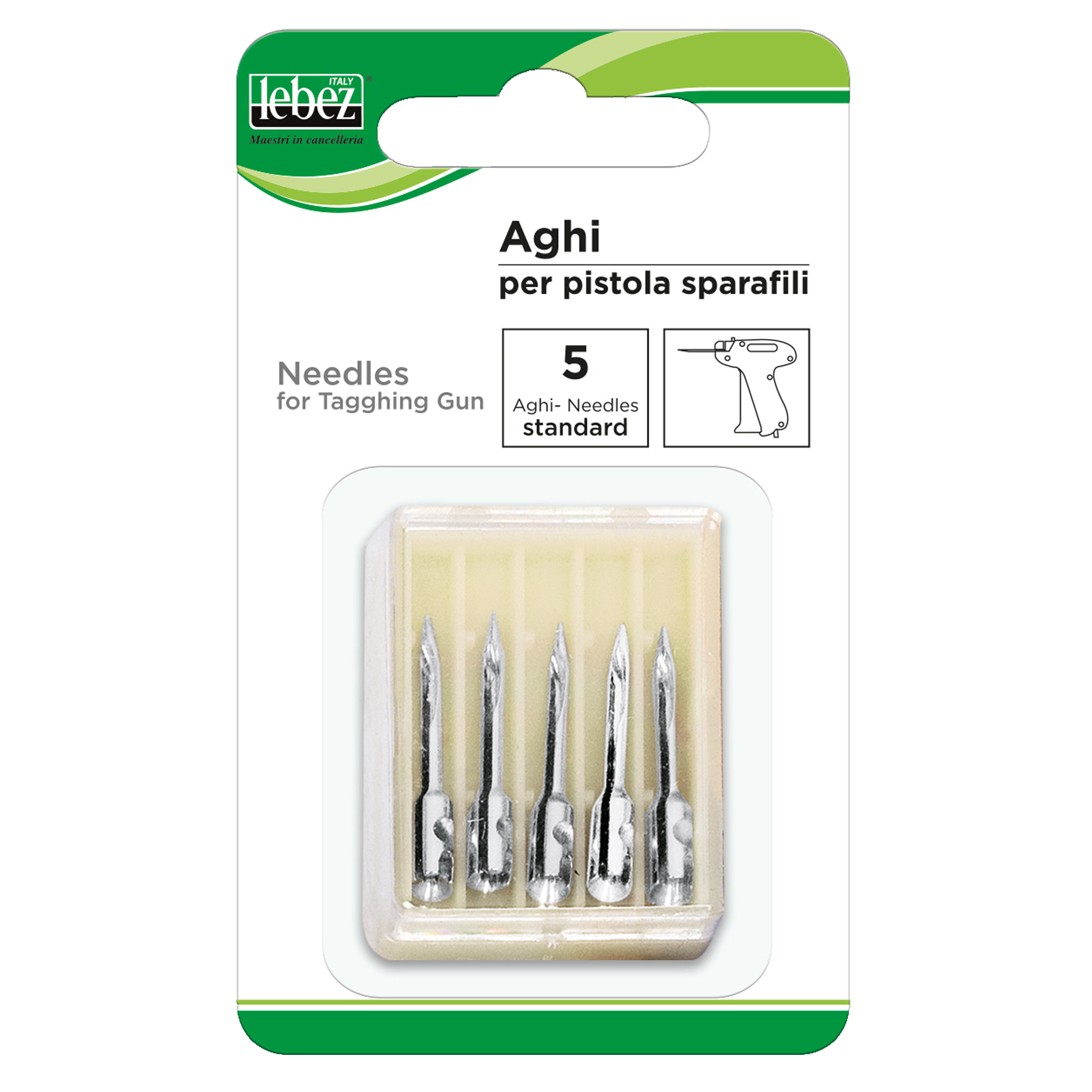 Aghi di ricambio per sparafili 5260 - metallo - Lebez - conf. 5 pezzi