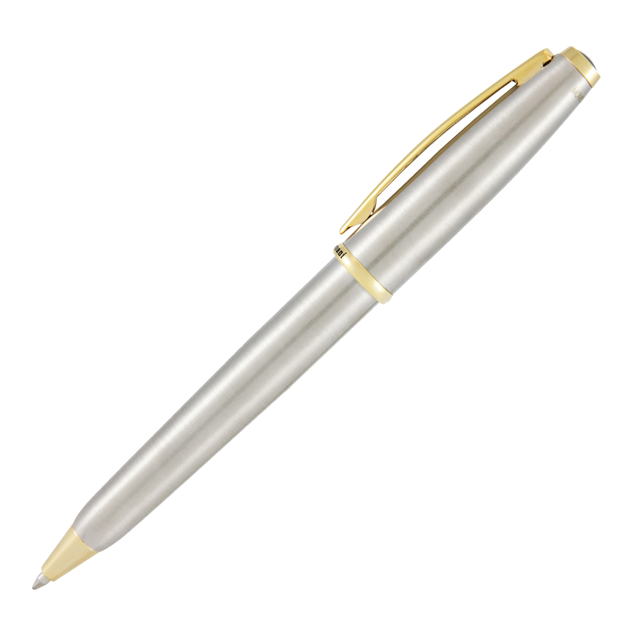 Penna sfera Aldo Domani - punta M - fusto silver - Monteverde