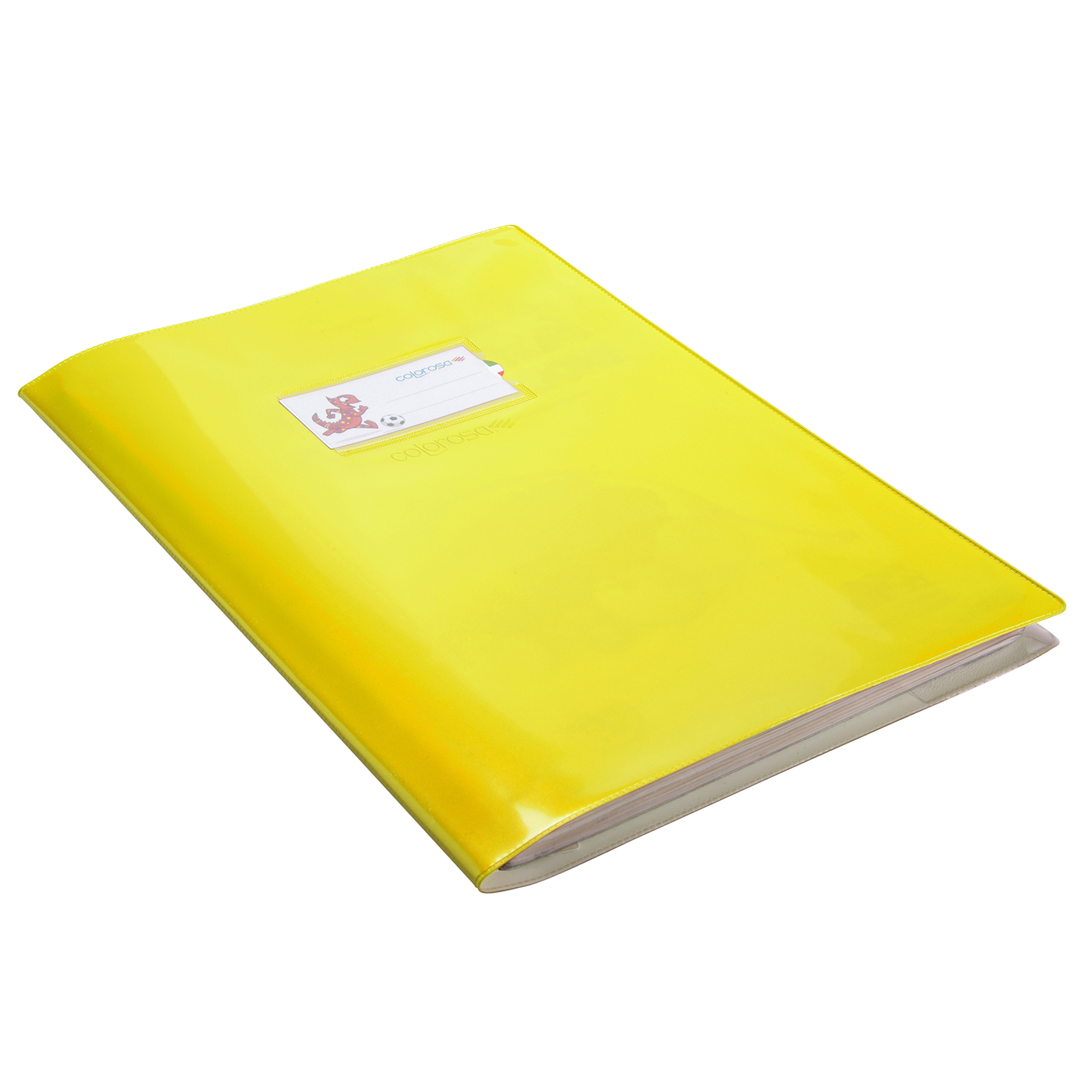 Coprimaxi Gold - 21 x 30 cm - PVC - 300 mic - c/alette - laccato - giallo - Colorosa