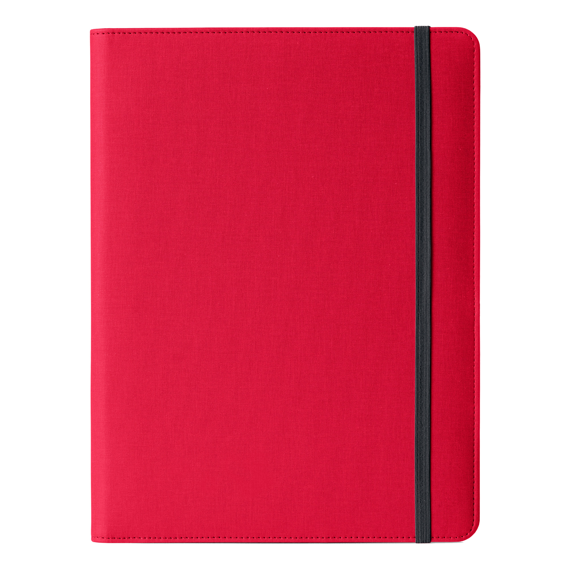 Portablocco Meet - con elastico - 31 x 25 x 1,4 cm - rosso - In Tempo